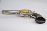 Standard Manufacturing - Single Action Revolver, Nickel/Gold Plated, .45 LC. 4 3/4" Barrel. (LIMITED EDITION) - 5 of 9