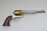 Standard Mfg - Single Action Revolver, Nickel/Gold Plated, .45 LC. 7 1/2" Barrel. (LIMITED EDITION) - 4 of 7