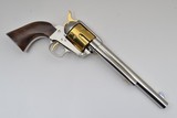 Standard Mfg - Single Action Revolver, Nickel/Gold Plated, .45 LC. 7 1/2" Barrel. (LIMITED EDITION) - 2 of 7