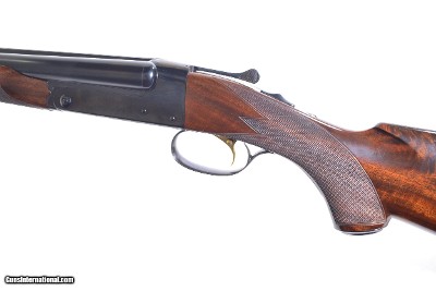 CSMC - Model 21, SxS, Flatside Roundframe, Jeweled Barrel Flats & Water Table, 20ga. 26