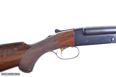 CSMC - Model 21, SxS, Flatside Roundframe, Jeweled Barrel Flats & Water Table, 20ga. 26
