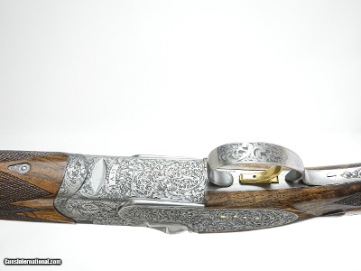 CSMC - A10, O/U Sidelock, Platinum Ornamental, 12ga. 28” Barrels with Screw-in Choke Tubes. MAKE OFFER. - Image 4 of 11