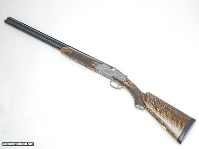 CSMC - A10, O/U Sidelock, Platinum Ornamental, 12ga. 28” Barrels with Screw-in Choke Tubes. MAKE OFFER.