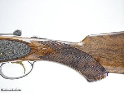 CSMC - A10, O/U Sidelock, Platinum Celtic Pattern, 12ga. 28” Barrels with Screw-in Choke Tubes. MAKE OFFER. - Image 8 of 11