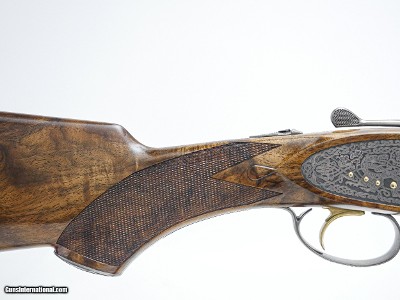 CSMC - A10, O/U Sidelock, Platinum Celtic Pattern, 12ga. 28” Barrels with Screw-in Choke Tubes. MAKE OFFER. - Image 7 of 11