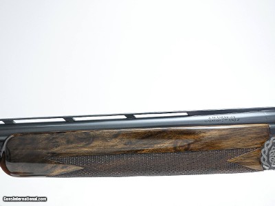 CSMC - A10, O/U Sidelock, Platinum Celtic Pattern, 12ga. 28” Barrels with Screw-in Choke Tubes. MAKE OFFER. - Image 6 of 11