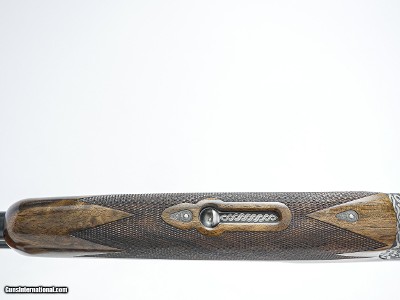 CSMC - A10, O/U Sidelock, Platinum Celtic Pattern, 12ga. 28” Barrels with Screw-in Choke Tubes. MAKE OFFER. - Image 10 of 11