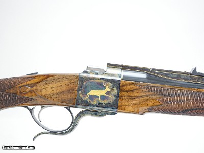 GALAZAN - Falling Block Rifle, 7x57. 23