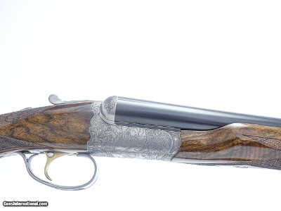 CSMC - Christian Hunter, SxS, Detachable Floor Plate, 12ga. 30” Barrels with Screw-in Choke Tubes. MAKE OFFER. - Image 1 of 11
