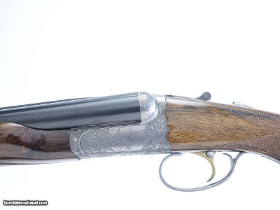 CSMC - Christian Hunter, SxS, Detachable Floor Plate, 12ga. 30” Barrels with Screw-in Choke Tubes. MAKE OFFER. - Image 2 of 11