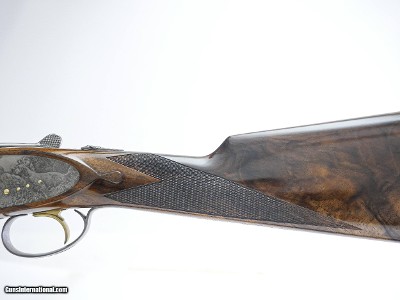 CSMC - A10, O/U Sidelock, Platinum Grade, 12ga. 28” Barrels with Screw-in Choke Tubes. MAKE OFFER. - Image 8 of 11
