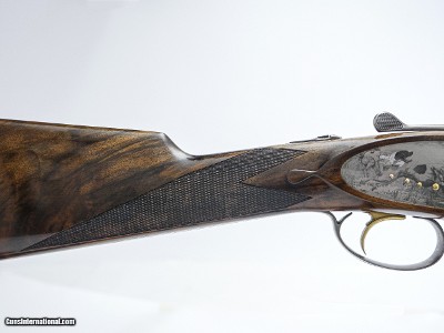 CSMC - A10, O/U Sidelock, Platinum Grade, 12ga. 28” Barrels with Screw-in Choke Tubes. MAKE OFFER. - Image 7 of 11