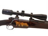 GALAZAN - Custom Bolt Action Rifle, 400 H&H Magnum. 24” Barrel.  - 1 of 11
