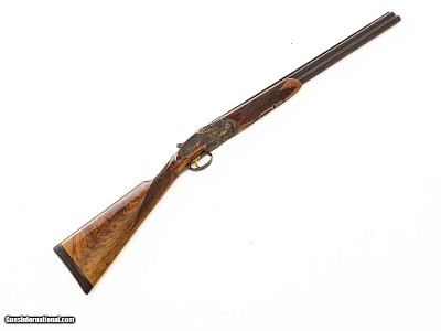 CSMC - A10, O/U Sidelock, Rose & Scroll, 12ga. 28