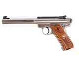 Ruger - Mark II, Stainless Competition Target Model, .22 LR. 6 7/8" Slabside Barrel. - 2 of 3