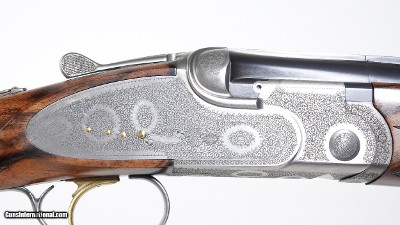 CSMC - A10, O/U Sidelock, Rose & Scroll, 12ga. 28