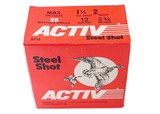 Activ Steel Shot 12ga (2 3/4" Shell / 1 1/4" Oz Shot / 2 Shot) - 1 of 2