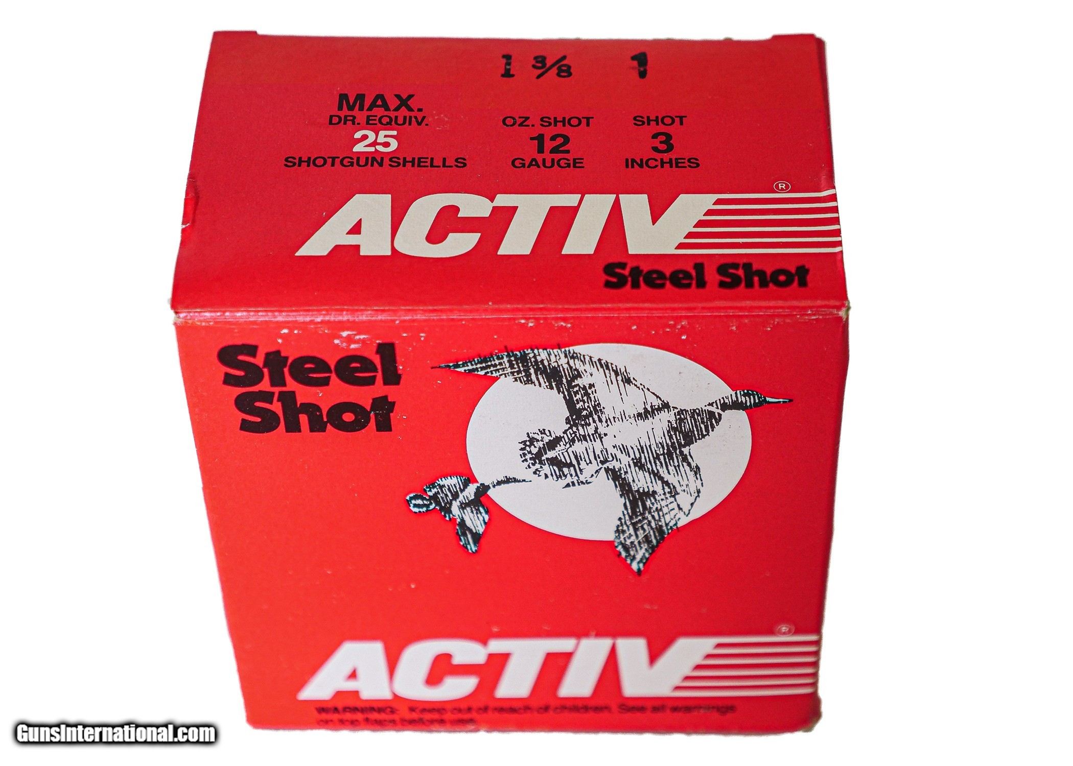 Activ Steel Shot 12ga (3 Shell / 1 3/8 Oz / BB) - 12 Gauge Shells