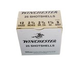 Winchester USA Shot Shells 12ga (2 3/4" Shell / 1 1/8 Oz / 9 Shot) - 25 Pack - 1 of 1