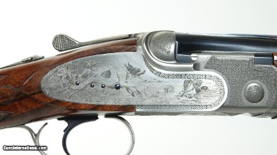 CSMC - Christian Hunter, Platinum, O/U, 28ga. 28” Barrels with Screw-in Choke Tubes. CASE INCLUDED. MAKE OFFER.