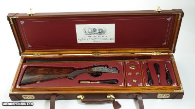 CSMC - Christian Hunter, Platinum, O/U, 28ga. 28” Barrels with Screw-in Choke Tubes. CASE INCLUDED. MAKE OFFER.