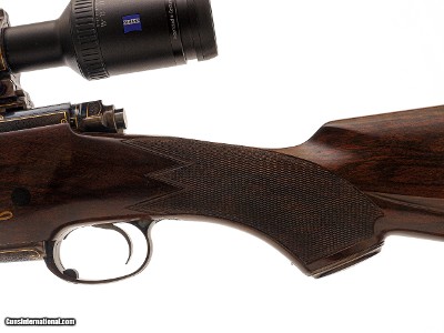 GALAZAN - Custom Bolt Action Rifle, 400 H&H Magnum. 24” Barrel. CASE INCLUDED. MAKE OFFER. - Image 9 of 11