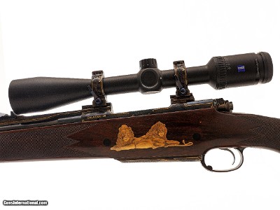 GALAZAN - Custom Bolt Action Rifle, 400 H&H Magnum. 24” Barrel. CASE INCLUDED. MAKE OFFER. - Image 3 of 11