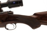 GALAZAN - Custom Bolt Action Rifle, 400 H&H Magnum. 24” Barrel. CASE INCLUDED. MAKE OFFER. - 8 of 11