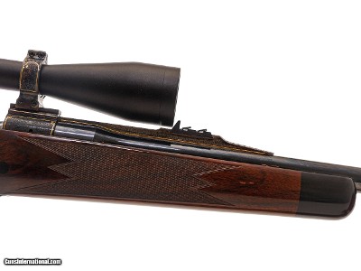 GALAZAN - Custom Bolt Action Rifle, 400 H&H Magnum. 24” Barrel. CASE INCLUDED. MAKE OFFER. - Image 6 of 11