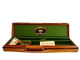 Parker Reproduction 20ga Leather Case w/Canvas Cover - 1 of 2