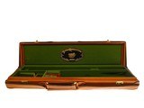 Parker Reproduction 20ga Leather Case w/Canvas Cover - 1 of 2