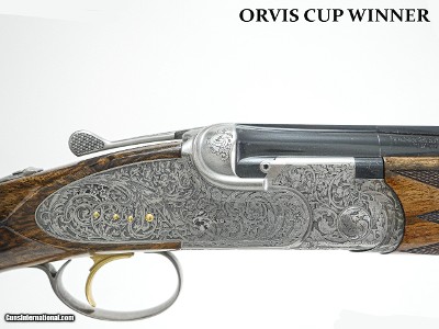 CSMC - A10, O/U Sidelock, Platinum Ornamental, 12ga. 28” Barrels with Screw-in Choke Tubes. MAKE OFFER.