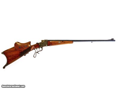 Schuetzen - Rifle, 8.15x46R. 30 1/4” Octagon Barrel. - Image 5 of 5
