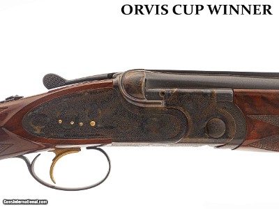 CSMC - A10, O/U Sidelock, Rose & Scroll, 12ga. 28” Barrels with Screw-in Choke Tubes. MAKE OFFER.