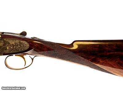 CSMC - A10, O/U Sidelock, Platinum Quail Game Scene, 20ga. 30