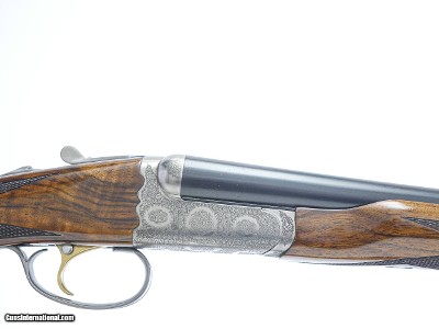 CSMC - Christian Hunter, SxS, Detachable Floor Plate, 20ga, 28” Barrels with Screw-in Choke Tubes. MAKE OFFER. - Image 1 of 11