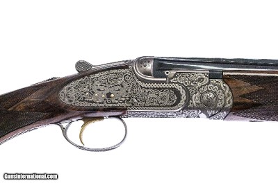 CSMC - A10, O/U Sidelock, Platinum Celtic Pattern, 12ga. 28” Barrels with Screw-in Choke Tubes. MAKE OFFER.