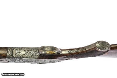 CSMC - A10, O/U Sidelock, Platinum Celtic Pattern, 12ga. 28” Barrels with Screw-in Choke Tubes. MAKE OFFER. - Image 10 of 11