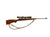 Winchester – Model 70, Bolt Action Rifle w/Lyman 10x Scope, .243 WCF. 21