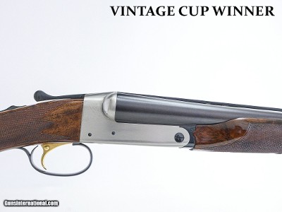 CSMC - Model 21, SxS, Titanium, Straight Grip, Gold Single Selective Trigger, 12ga. 28