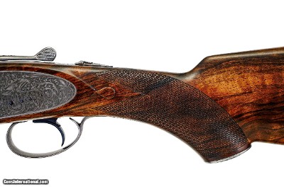 CSMC - A10, O/U Sidelock, Platinum Ornamental, 12ga. 28” Barrels with Screw-in Choke Tubes. MAKE OFFER. - Image 9 of 11