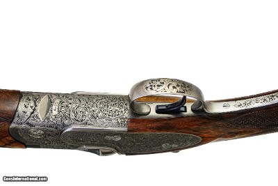 CSMC - A10, O/U Sidelock, Platinum Ornamental, 12ga. 28” Barrels with Screw-in Choke Tubes. MAKE OFFER. - Image 10 of 11