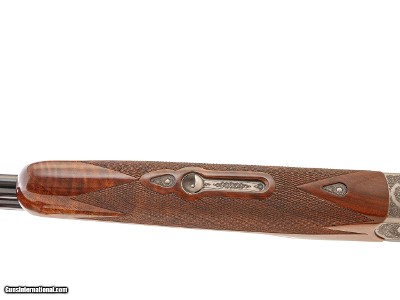 CSMC - A10, O/U Sidelock, Rose & Scroll, 28ga. 32” Barrels with Screw-in Choke Tubes. MAKE OFFER. - Image 10 of 11