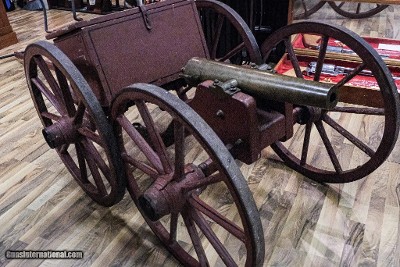 Exceptional Strong Firearms Co Signal Cannon w/Original Field Carriage & Limber