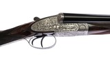 H. Mahillon - Full Sidelock, SxS, Game Scene Engraved, Two Barrel Set, 12ga. 26