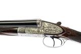 H. Mahillon - Full Sidelock, SxS, Game Scene Engraved, Two Barrel Set, 12ga. 26