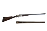 H. Mahillon - Full Sidelock, SxS, Game Scene Engraved, Two Barrel Set, 12ga. 26