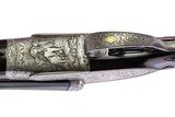 H. Mahillon - Full Sidelock, SxS, Game Scene Engraved, Two Barrel Set, 12ga. 26