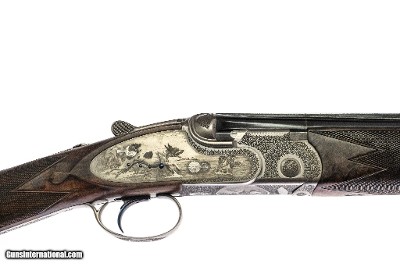 CSMC - Christian Hunter, O/U Sidelock, Platinum Grade, Pheasant Pointer & Setter Game Scene, 12ga. 28