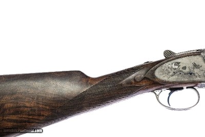 CSMC - Christian Hunter, O/U Sidelock, Platinum Grade, Pheasant Pointer & Setter Game Scene, 12ga. 28